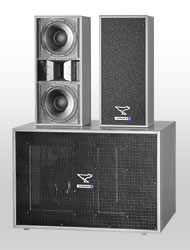 SPIRIT-212 Satelliten-System und EURO-SUB-1 Suwoofer, Installation Lack grau