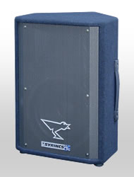 MM-12/F Kompakt-Fullrange-System in blau/schwarzem Filz