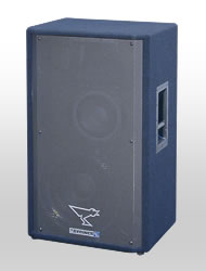 MM-15PA/F Fullrange-System in blau/schwarzem Filz