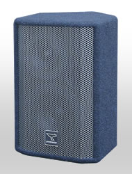 MM-5/F Kompakt-Fullrange-System in blau/schwarzem Filz