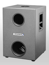 MM-12B/I MUSIC-MATE Subwoofer in Strukturlack RAL 7016