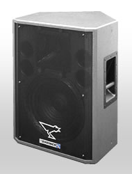 MM-15/I Kompakt-Fullrange-System in Strukturlack RAL 7016