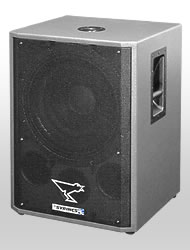 MM-18B/I MUSIC-MATE Subwoofer in Strukturlack RAL 7016