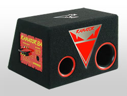 Rabiator 8A Car-Hifi Subwoofer mit integr. Verstrker